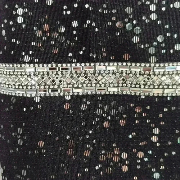 CITY STUDIO | Black Strapless Mini Flare Cocktail Dress Juniors 7 - Picture 5 of 10